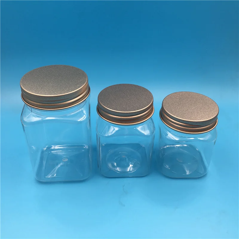 20 шт. прозрачные квадратные пластиковые бутылки 250 г|bottle honey|honey bottlehoney containers |
