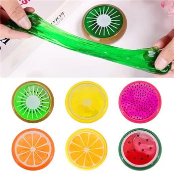 

Children Fruits Crystal Soil Colored Clay Sludge Plasticine Modeling Clay High Quality for Kids Educational Toy