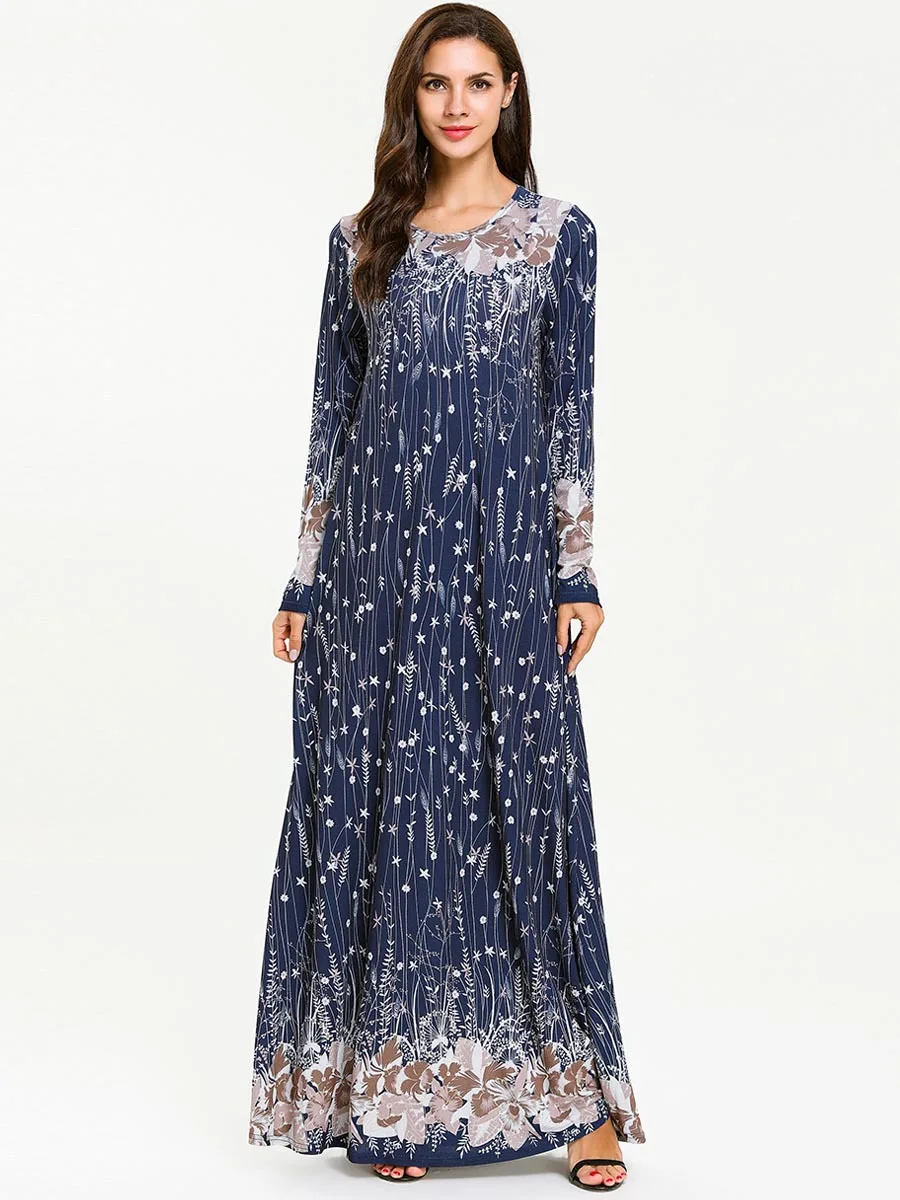 Длинное мусульманское платье abaya s Дубай женское Абая Марокканская Турция