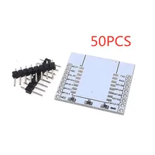 50 шт. последовательный порт WI-FI ESP8266 модульный переходник доска ESP-07 ESP-12 ESP-12E(без модуля