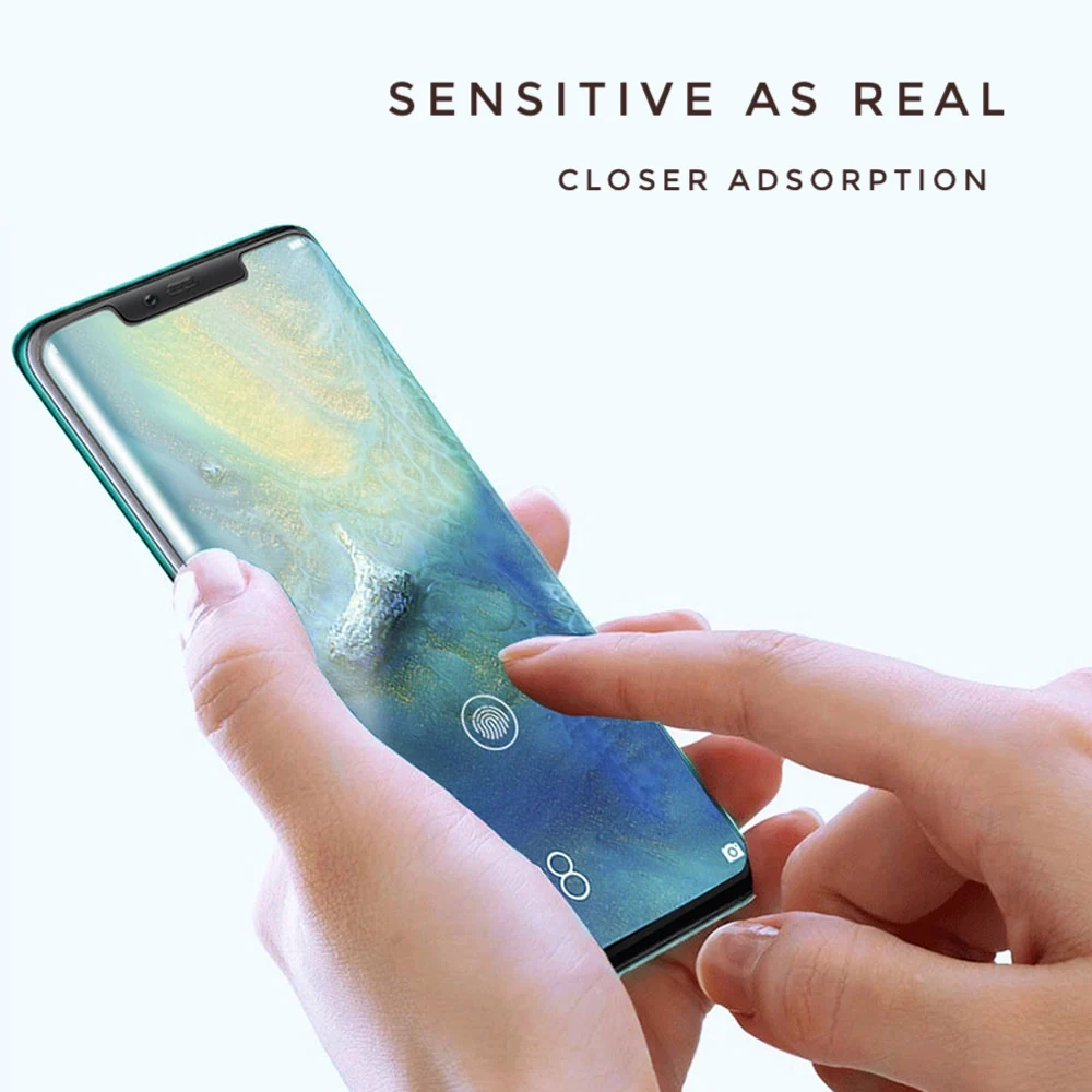 Mate 20 Pro Nano TPU Soft Curved Protective Film  (9)