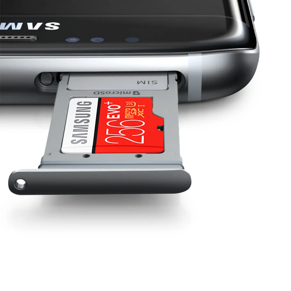 Карта памяти samsung Micro SD EVO Plus 32 Гб 64 Гб 128 ГБ 256 Гб класс 10 TF карта SDHC/SDXC UHS-1