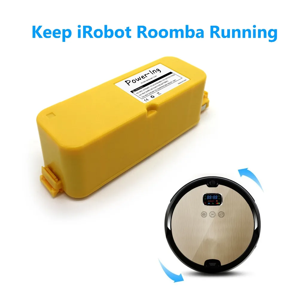 

14.4v 3.5ah high capacity Ni-mh Replacement Battery for iRobot Room ba