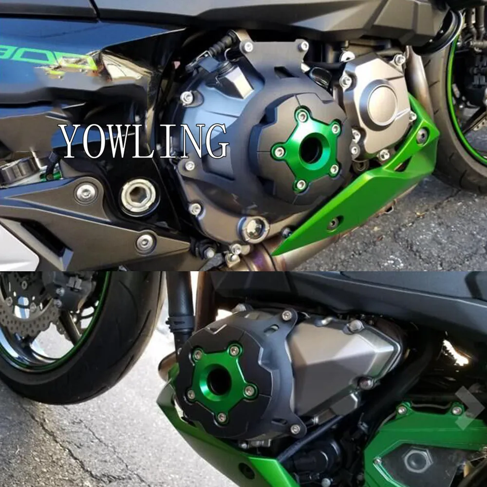 For Kawasaki Z800 Z 800 2013 2014 2015 2016 Engine Stator Cover Engine Guard Protection Side