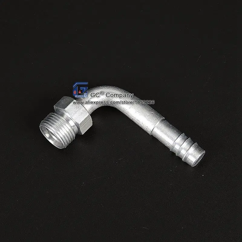 

#10 13mm 90 Degree Male Insert O-ring Barbed Fitting for A/C R12 Refrigerant Hose