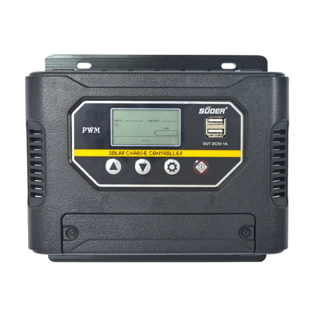

30A Intelligent Charge Controller Dual USB Solar Power Regulator LCD Display Multifunction Outdoor Traveling Powerbank New
