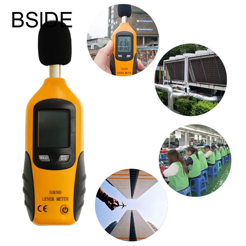 

High-definition Digital Noise Tester Small Precision Sound Noise Level Meter Measurement Sound Pressure Tester Device