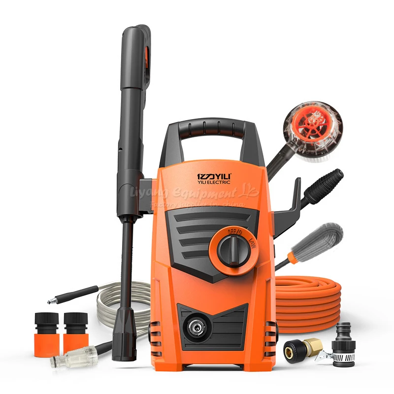 

High pressure car washing machine brush pump gun Portable cleaning machine water gun YLQ4660V-100A 220V