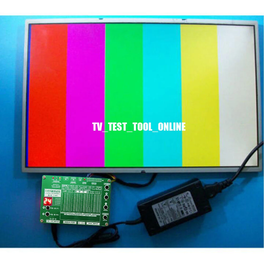 Ferramenta de Teste Tela de Lcd para Tv e computador e laptop Tkdmr Novo Painel Led Testador Reparação Inversor Embutido 55 Tipos Programa Frete Grátis - Image 5