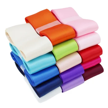 

(5 meters/lot) High Quality Double Face Satin ribbon polyester wholesale Christmas Ribbons (20/25/40mm)