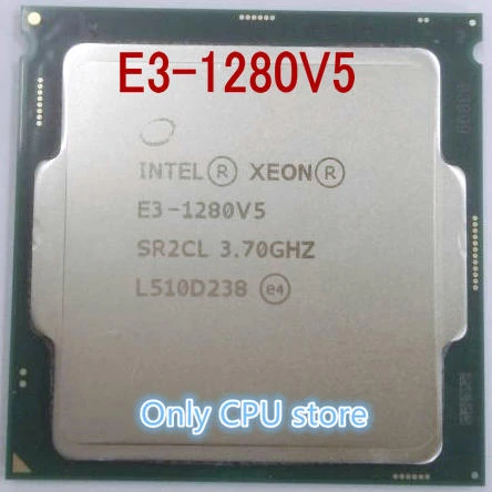 intle E3-1280 v5 3.7GHz Quad Core processors Computer CPU E3-1280v5 scrattered pieces free shipping cpu computer