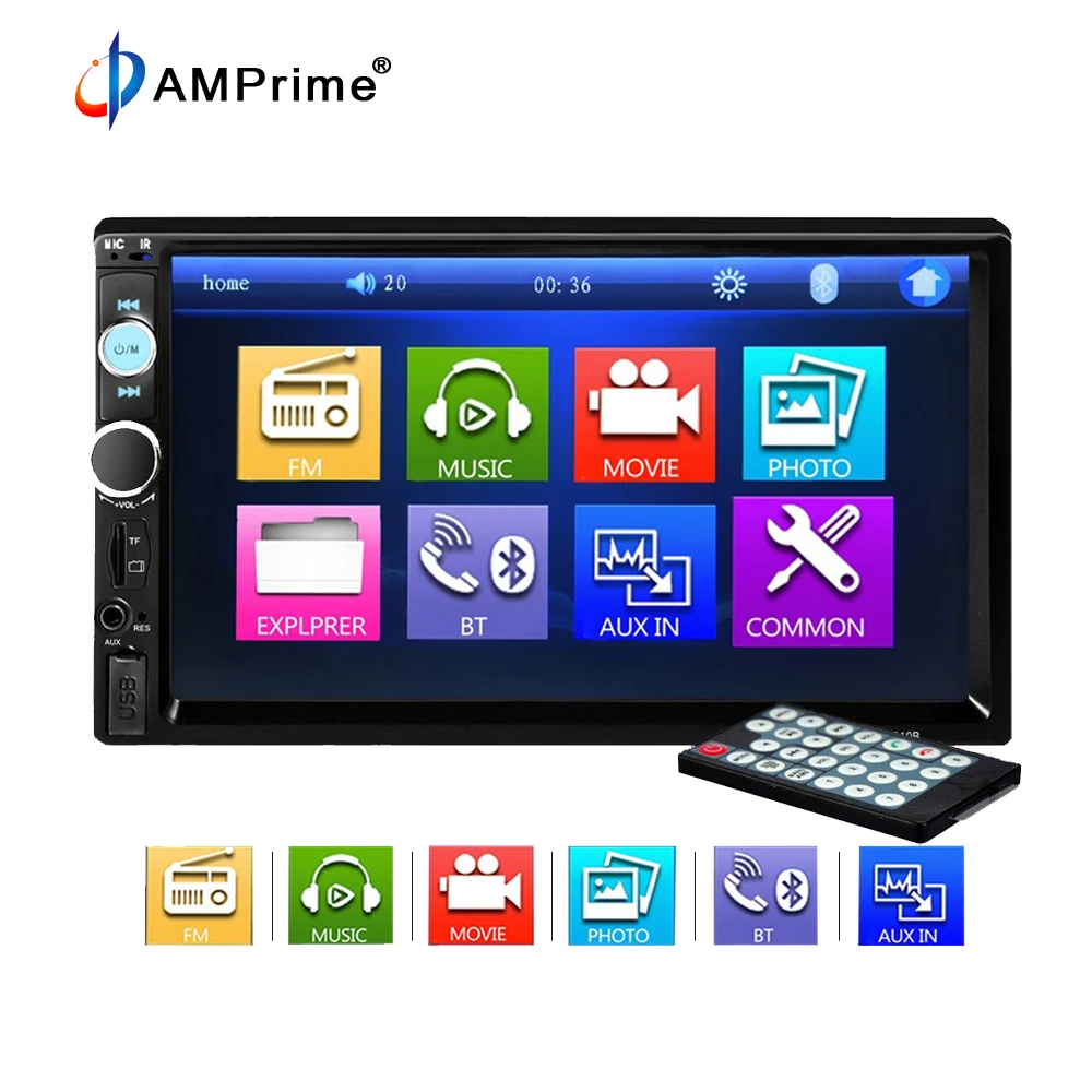 AMPrime 2 Din Car Radio 7 AMPrime 2 Din Car Radio 7