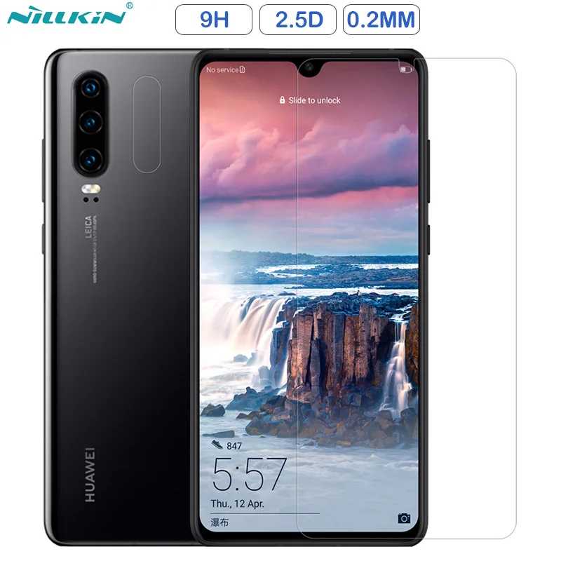 

9H 2.5D Tempered Glass for Huawei P30 Screen Protector Nillkin Amazing H+PRO 0.2MM Screen Film for Huawei P30 Glass