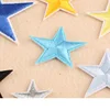 Small Star Military Embroidery Patches for Clothing Iron on Clothes Jeans Applique Clothes Badge Stripe Sticker Iron-on Transfer ► Photo 3/6