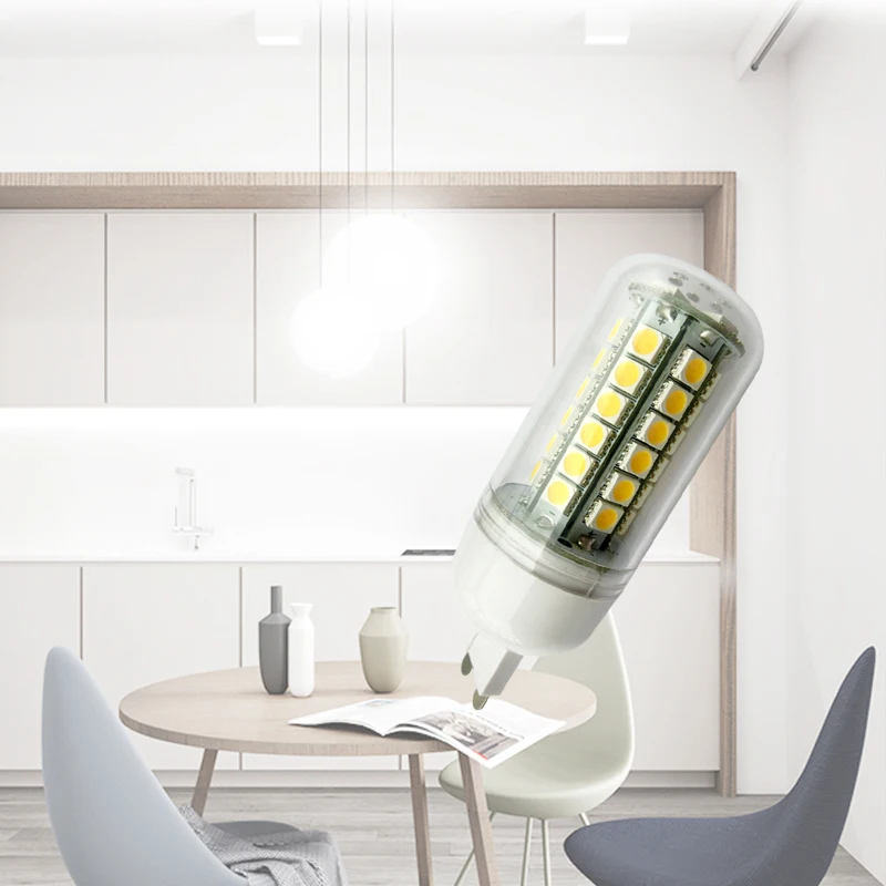 

G9 110v SMD 5050 48 LED Corn lamp Bulb Energy Saving Warm white Home Light Candle LED Light For Home Decoration Ampoule