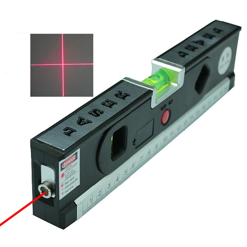 LASER LV04 1m aluminium plate laser tool spirit level ,mini laser