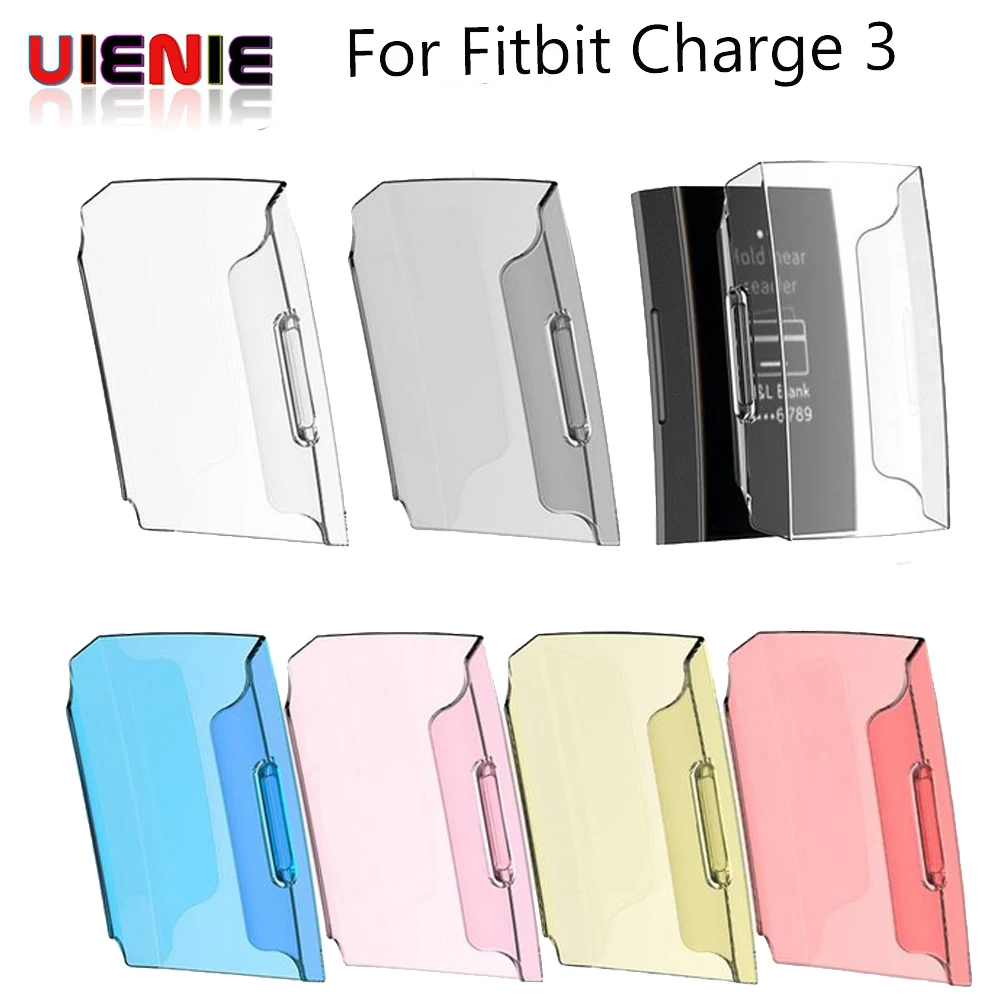 

For Fitbit Charge 3 Case Soft TPU Silicone Protective Clear Case Cover Shell for Fitbit Charge 3 Band Smart Watch Accessories