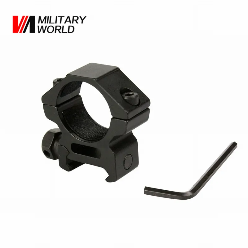 

Outdoor Airsoft 25mm Low QD Scope Flashlight Ring Mount 20mm RIS Rail Military Gun/Rifle/Shotgun Laser Sight Mount Holder Base