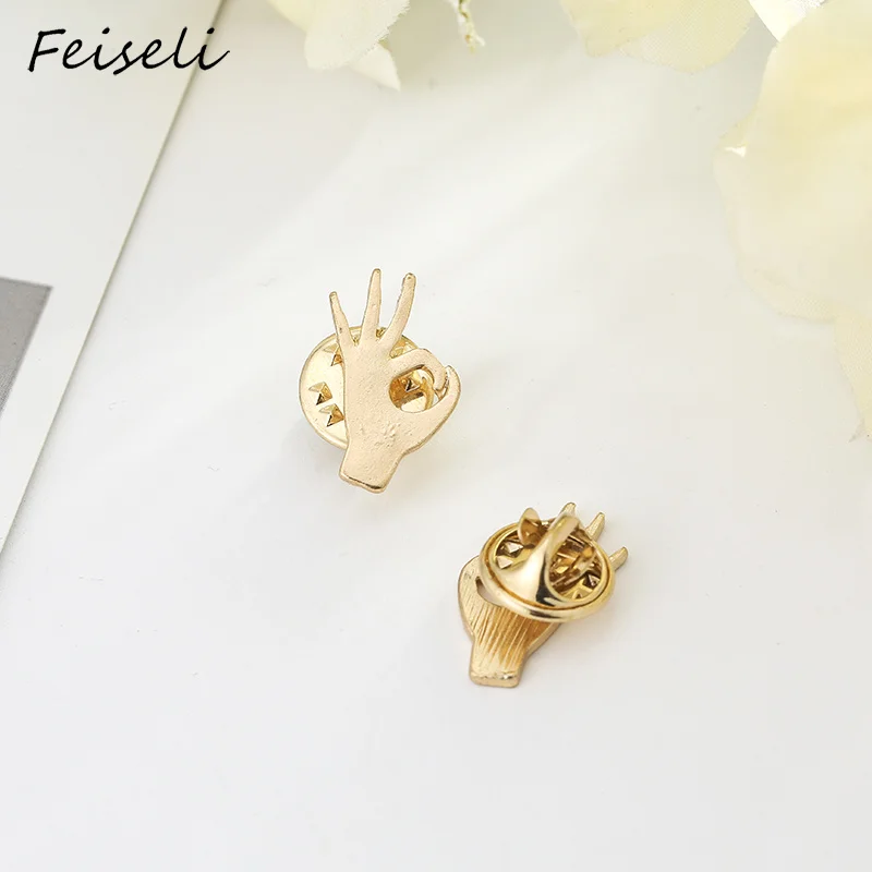 Feiseli мультяшная эмалированная Love Feather кофейная брошь зерна для женщин Винтажный