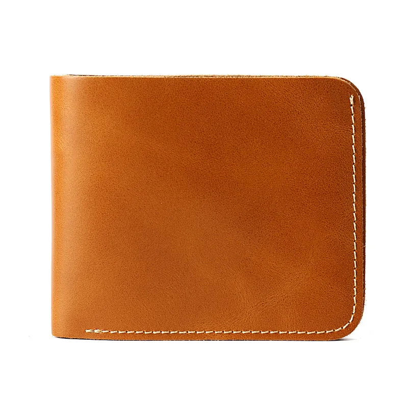 

Luxury Wallet Men Women Wallets Real Cow Genuine Leather Purse Male Clutch Money Bag Small Mini Slim Top Quality Handmade Gift