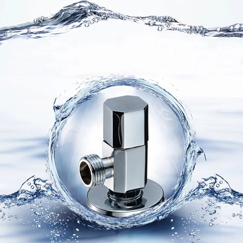 

LF36005(Blue)-G1/2*G1/2 100% Garantee Brass Accessories Angle Valve for Washbasin/Water Heater/Kitchen / Toilet / Angle Valves