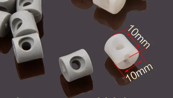 

Plastic hammer head nut double one connector furniture hardware 10mm