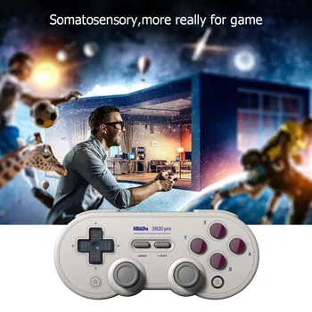 

Classic Wireless Gamepad Controller 8 BitDo SN30 Pro G for Nintend Switch, PC, OS & Android Device