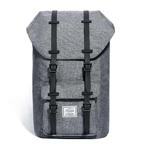 KALIDI сумка для ноутбука рюкзак 15,6-17,3 дюймов для мужчин и женщин Дорожная школьная сумка для Macbook Air Pro 15 17 модная сумка для ноутбука USB - Цвет: Gray