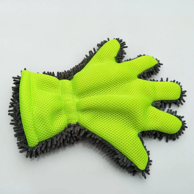 Buy high quality Car Wash Glove thicken Cleaning 5
