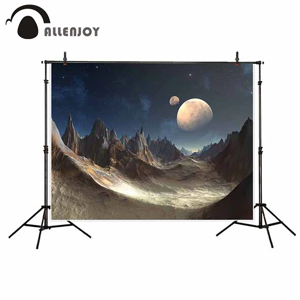 Allenjoy тема фото фотография Alien Planet 3D Художественная фантазия холм картина маслом