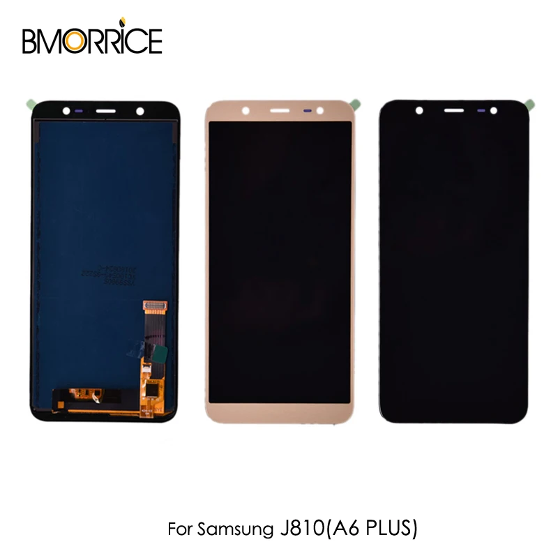 ЖК дисплей для Samsung Galaxy J8 2018 J810 SM TFT кодирующий преобразователь сенсорного экрана