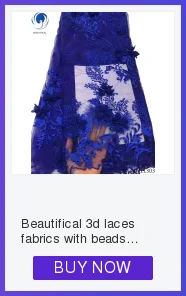 Красивые французские кружева 3d цветок кружева ткани африканский тюль кружева ткани материал для женского платья 5 ярдов/партия JYN293