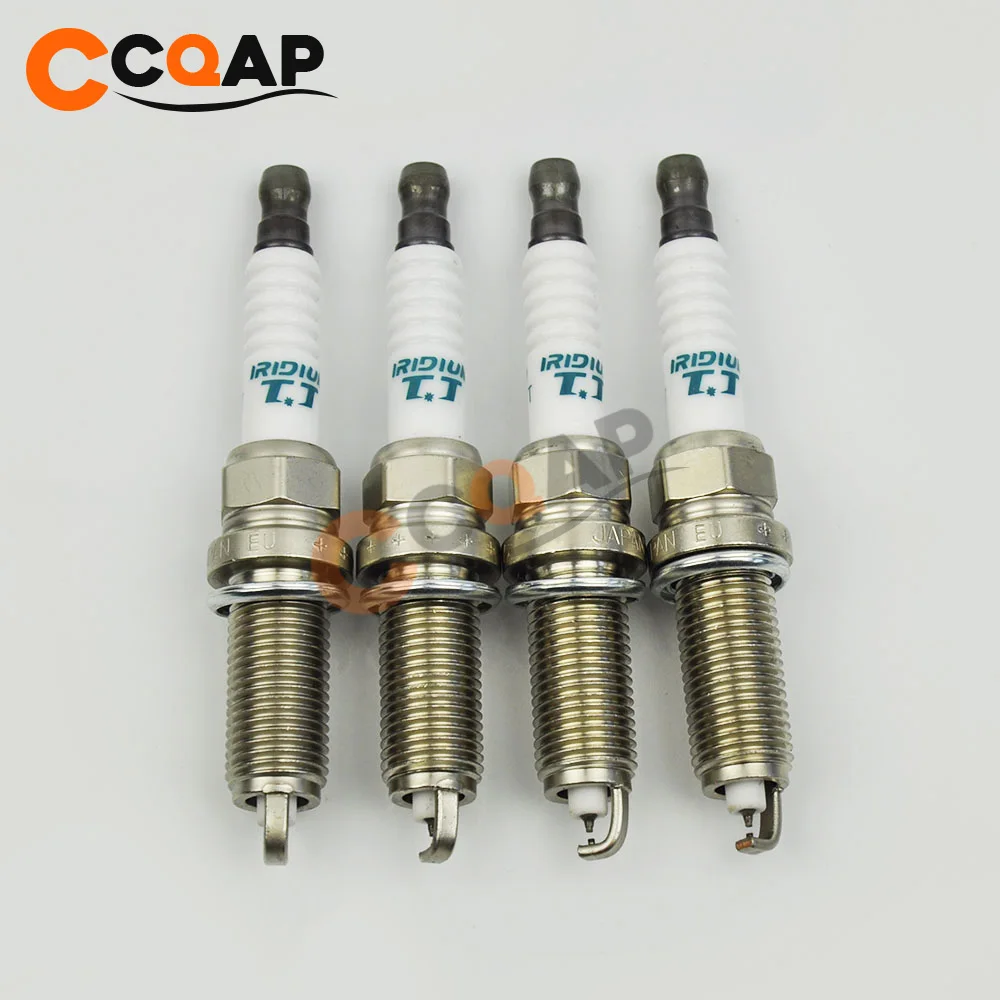 4x IXEH22TT 4712 двойной иридий Свеча зажигания для Nissan Honda Subaru Jaguar BMW IXEH22TT-4712