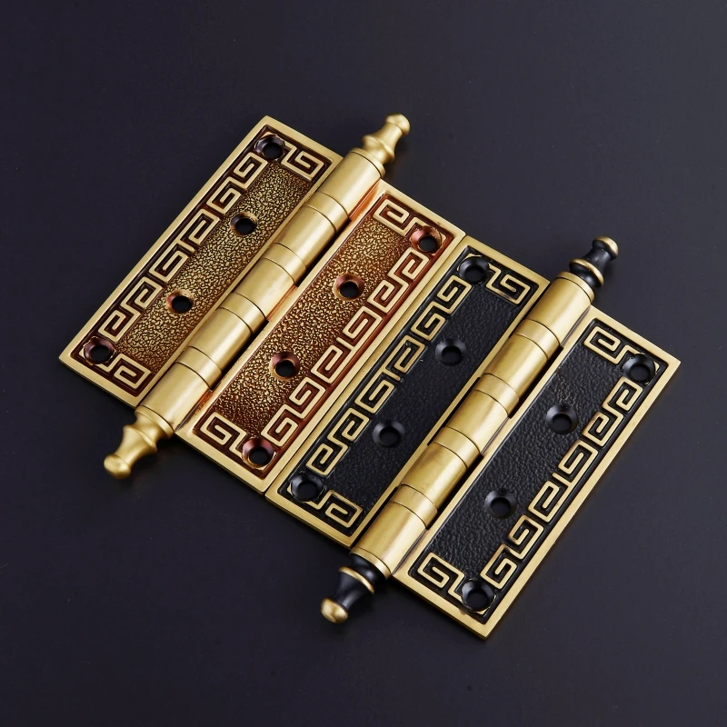 Solid brass Door Hinges 3mm Thickness Interior Door Hinge 4 inch/ 5