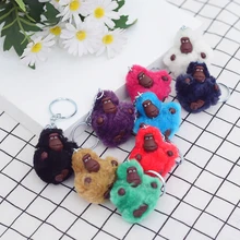 1 шт. новые оригинальные милые обезьянки Мобильная плюшевая цепочка Детские брелки коллекция фанатов DIY кулоны-куклы подарок