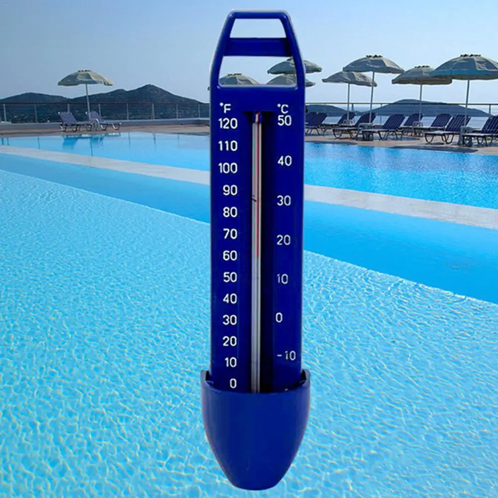 

Pool Supply Scoop Pool Float Water Thermometer Temperature Display 24cm Spa Swimming pool water Floating thermometer