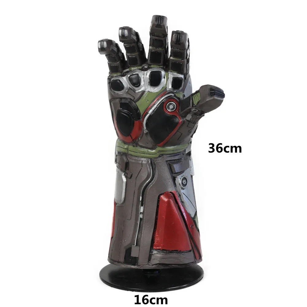 

Avengers 4 Endgame Iron Man Infinity Gauntlet Hulk Cosplay Arm Thanos Latex Gloves Halloween Party Costume Props