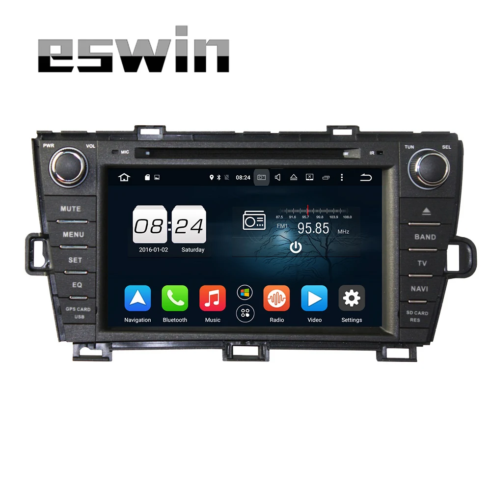Android 6 0 Car DVD Player Auto Radio for Toyota Prius 2009 2013 with GPS Bluetooth