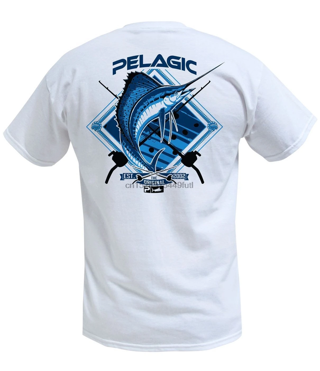 

Pelagic White Sailfish Premium Tee T Shirt 1170181016 All Sizes