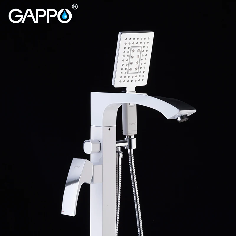 GAPPO отдельно стоящий смеситель для ванны, смеситель для ванны, смеситель для ванной в форме водопада, ванная комната, Ванна, Душ, дождевая