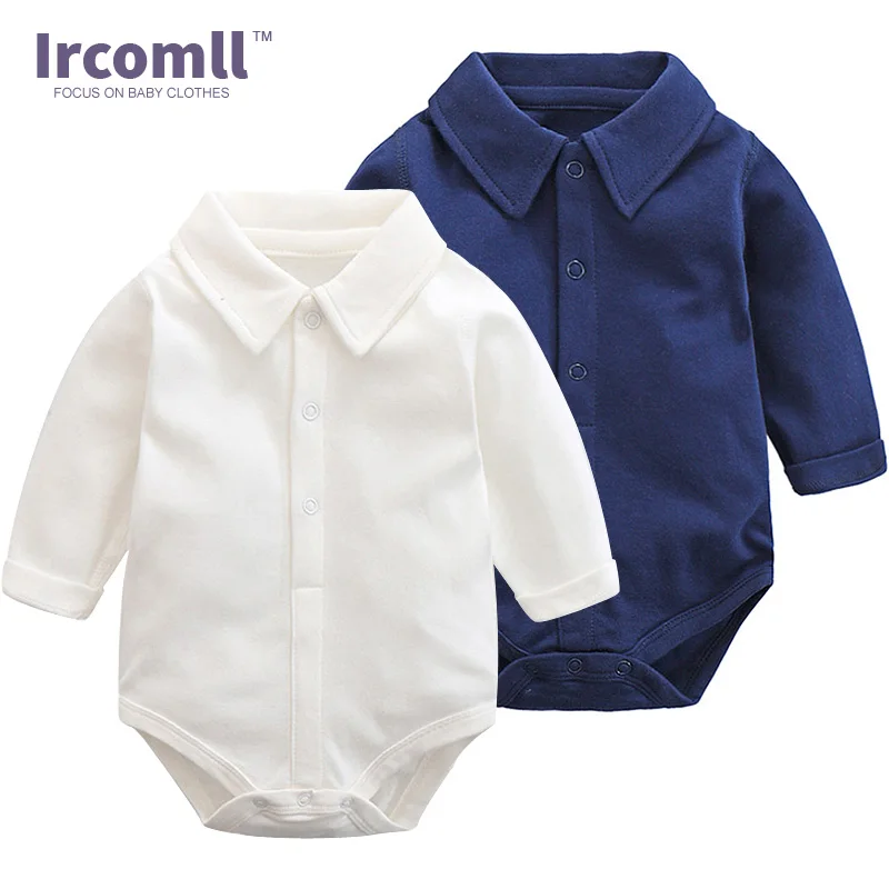 100 Cotton Long Sleeve Bodysuits For Newborns Baby Boy Clothes