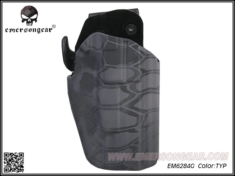 TYP EmersonGear правой 579 Gls Pro-Fit кобура Вальтер M2 9/40 может поместиться 100 больше пистолет Тип EM6284 - Цвет: TYP