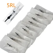 20 шт./партия ручная игла 5RL профессиональные иглы для татуировки перманентные иглы для макияжа микроблейдинг иголки для бровей Губы