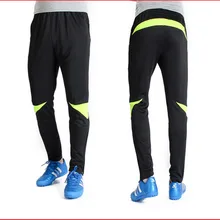 2016 New Professional men font b Soccer b font Training Pants Slim Skinny Leg Running Pants