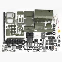 WPL RC грузовик 6WD Набор DIY B36 Урал 1/16 2,4G дистанционное управление военный Электрический RC гусеничный автомобиль игрушки для детей