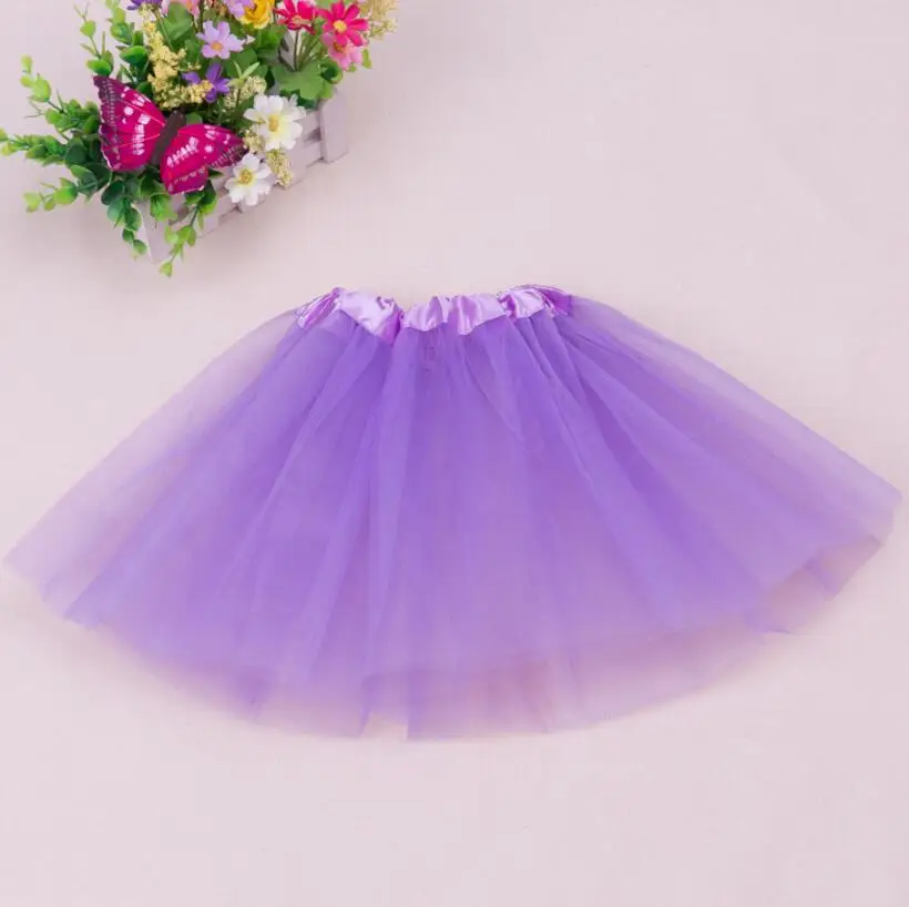 От 2 до 7 лет, милые пышные шифоновые юбки-пачки для маленьких девочек, детская юбка, фатиновая юбка принцессы для танцевальной вечеринки