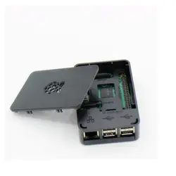 Черный Raspberry pi 3 Чехол обновлен Премиум Корпус для Raspberry Pi для Raspberry pi 3 2 B +