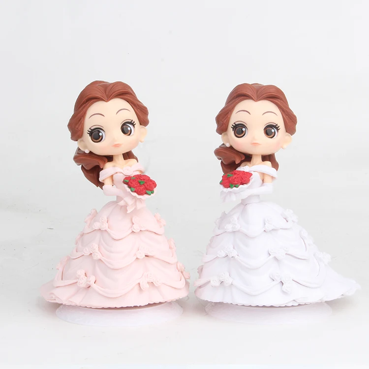 

Q Posket Beauty and the Beast Princess Belle 14cm Action Figures Toys #n296 Brinquedo Toy Girl Boy Christmas Gift