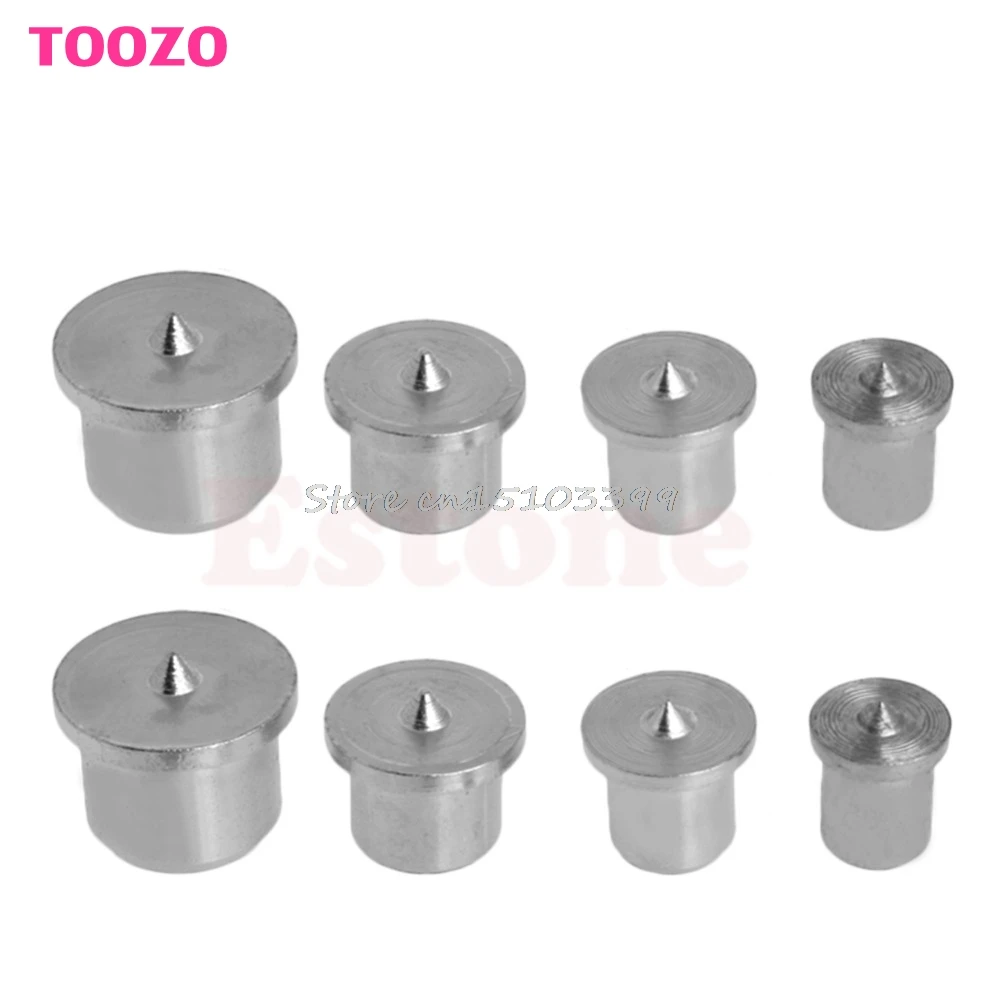 

7/8/10/13mm 8pcs Dowel Drill Centre Points Pin Wood Dowel Tenon Center Set G08 Drop ship