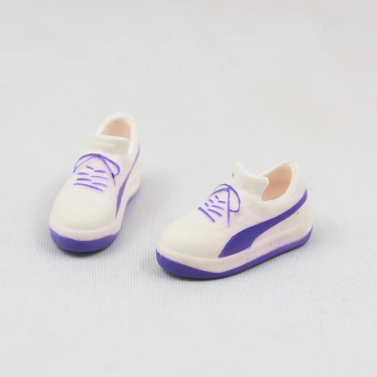 

Doll shoes for Blyth, Azone .1/6 doll. plastic shoes(purple)